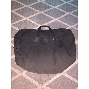 Vintage Polo Ralph Lauren Duffle Travel Bag Mens Black  Large Weekender Case